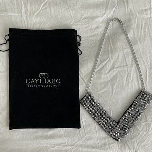 Cayetano Legacy Collection Crystal V Necklace